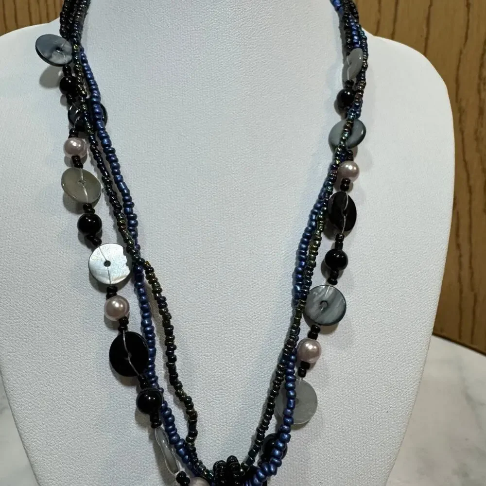 Statement necklace beaded❤️